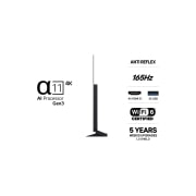 LG 77'' OLED evo C64 4K AI TV - 2026, OLED77C64LA, thumbnail 3