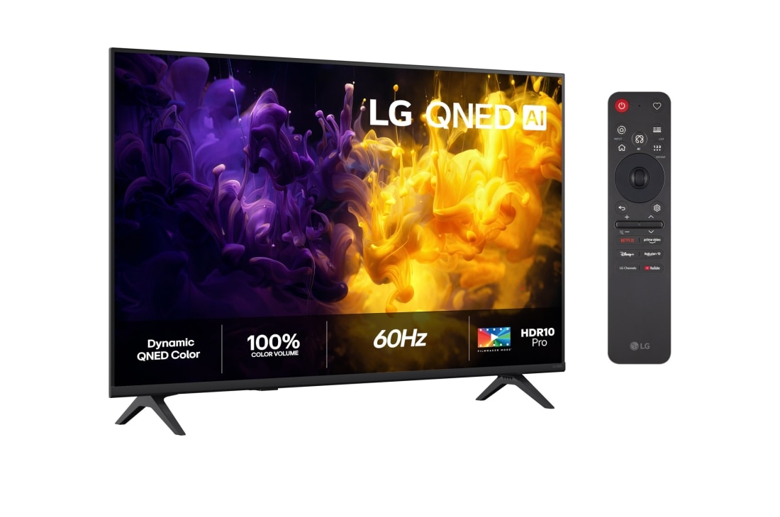 LG 43'' QNED70 4K AI TV - 2026, LG 43" QNED70 4K AI TV - 2026, 43QNED70B6C, thumbnail 2