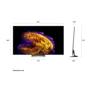 LG 48'' OLED evo Gallery G6 4K AI TV - 2026, OLED48G66LS, thumbnail 4