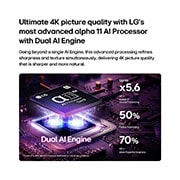 LG 65'' OLED evo Gallery G6 4K AI TV - 2026, OLED65G66LS, thumbnail 7