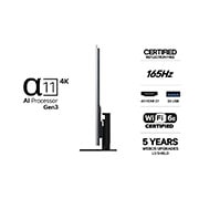 LG 65'' OLED evo Gallery G6 4K AI TV - 2026, OLED65G66LS, thumbnail 3