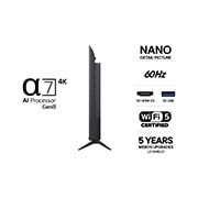 LG 50'' Nano UHD NU8E 4K AI TV - 2026, LG 50" Nano UHD NU8E 4K AI TV - 2026, 50NU8E0B3LA, thumbnail 3