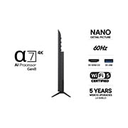LG 65'' Nano UHD NU8E 4K AI TV - 2026, LG 65" Nano UHD NU8E 4K AI TV - 2026, 65NU8E0B3LA, thumbnail 3