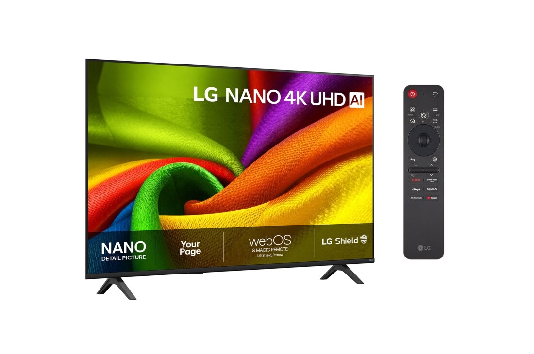 LG 65'' Nano UHD NU8E 4K AI TV - 2026, LG 65" Nano UHD NU8E 4K AI TV - 2026, 65NU8E0B3LA, thumbnail 2