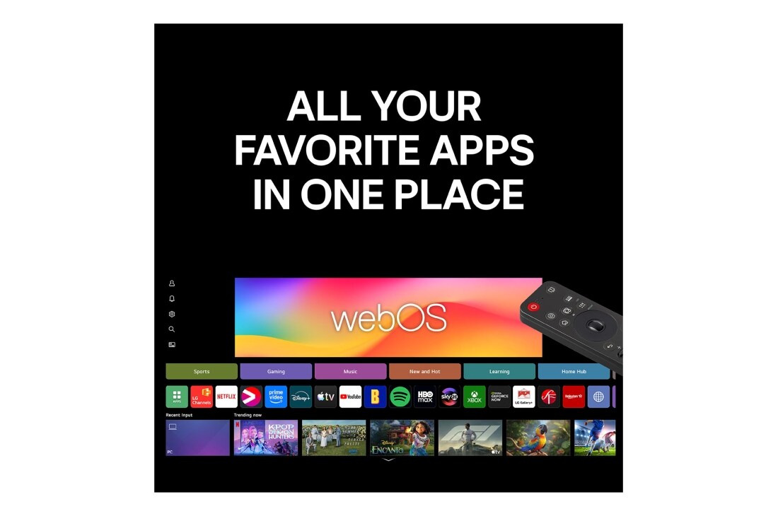 LG 65'' Nano UHD NU8E 4K AI TV - 2026, LG 65" Nano UHD NU8E 4K AI TV - 2026, 65NU8E0B3LA, thumbnail 5