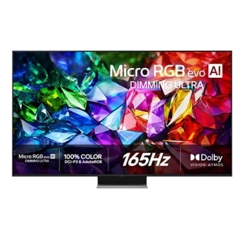 LG 75" Micro RGB MRGB96 4K AI TV - 2026
