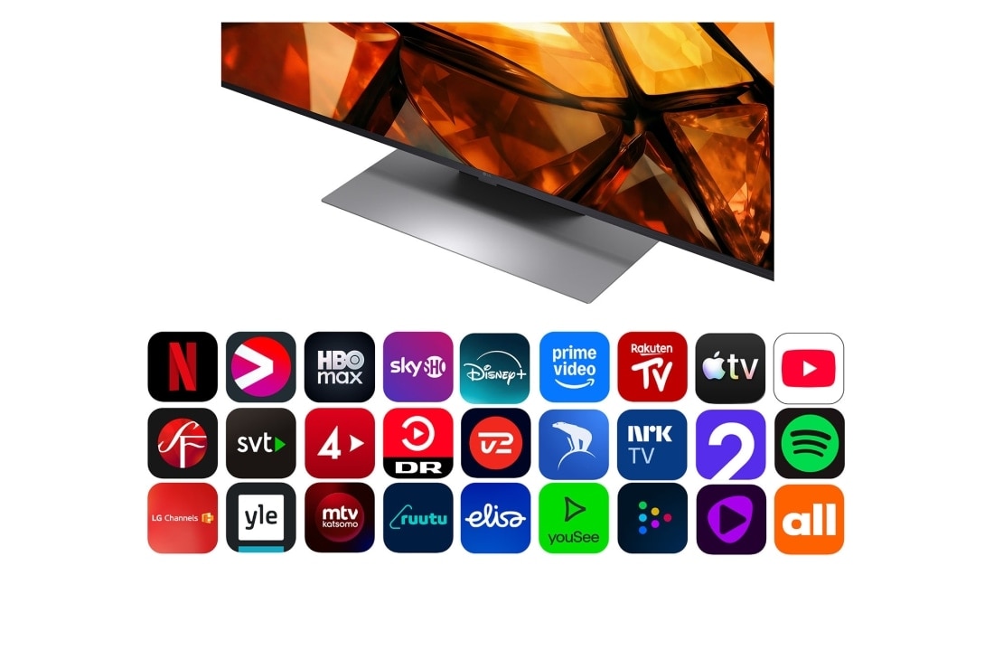 LG 50'' Mini RGB MRGB87 4K AI TV - 2026, 50MRGB87B6B, thumbnail 4