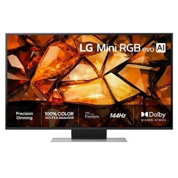 LG 50" Mini RGB MRGB87 4K AI TV - 2026