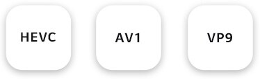 hevc, av1, vp9