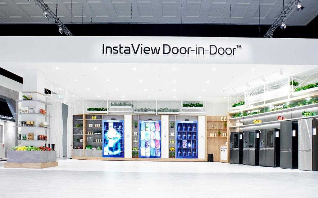 The LG InstaView Door-in-Door was on show at IFA 2019 | More at LG MAGAZINE
