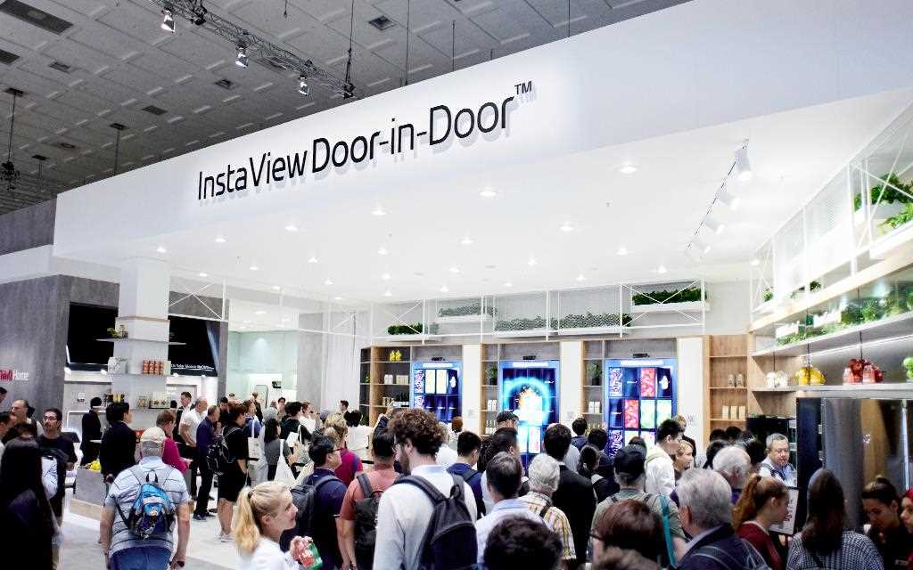 The LG InstaView Door-in-Door was on show at IFA 2019 | More at LG MAGAZINE