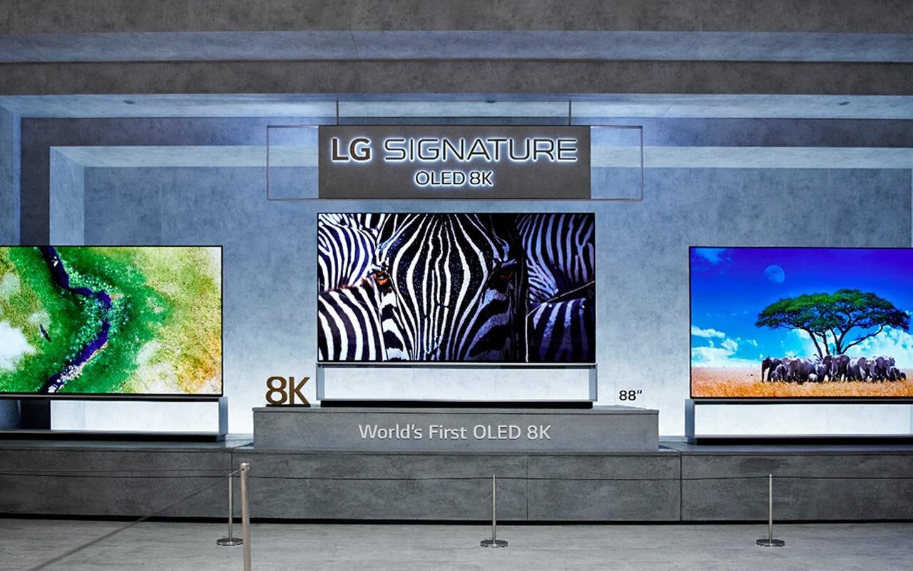 The LG 8K TV lineup was on display at IFA 2019, showcasing stunning picture quality | More at LG MAGAZINE