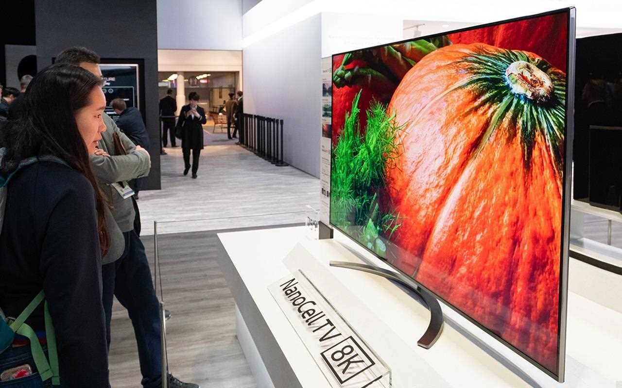 Les consommateurs ont eu un pareçu du téléviseur LG NanoCell 8K présenté au CES 2019 | En savoir plus sur le LE MAG