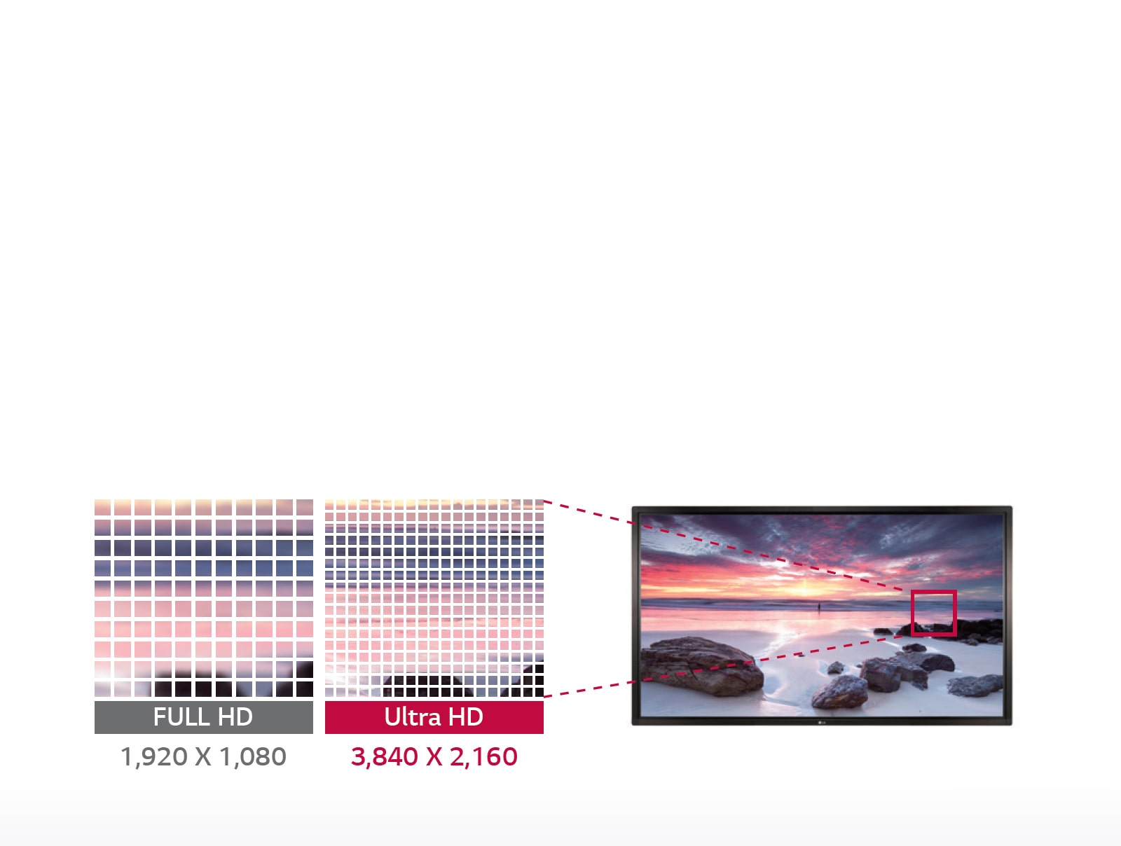 Large 86 Screen with Ultra HD Resolution1