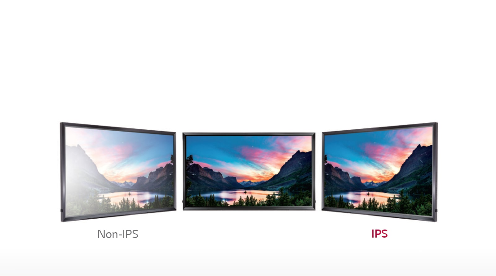 Wide Viewing Angle with IPS Panel1