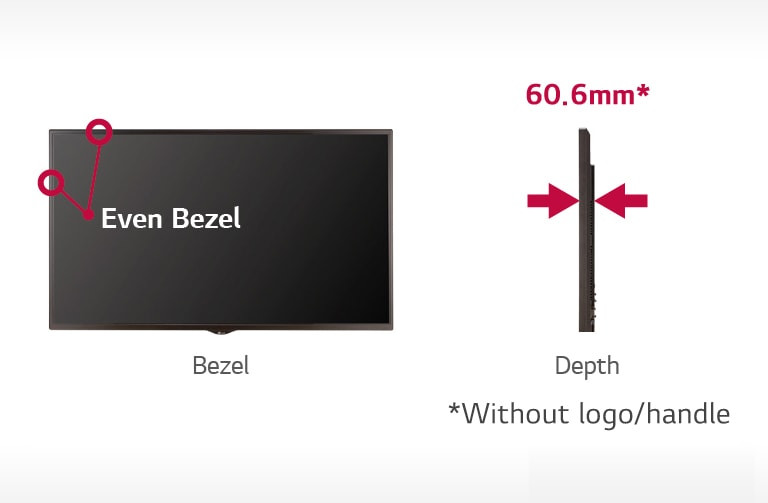Slim Depth & Even Bezel2