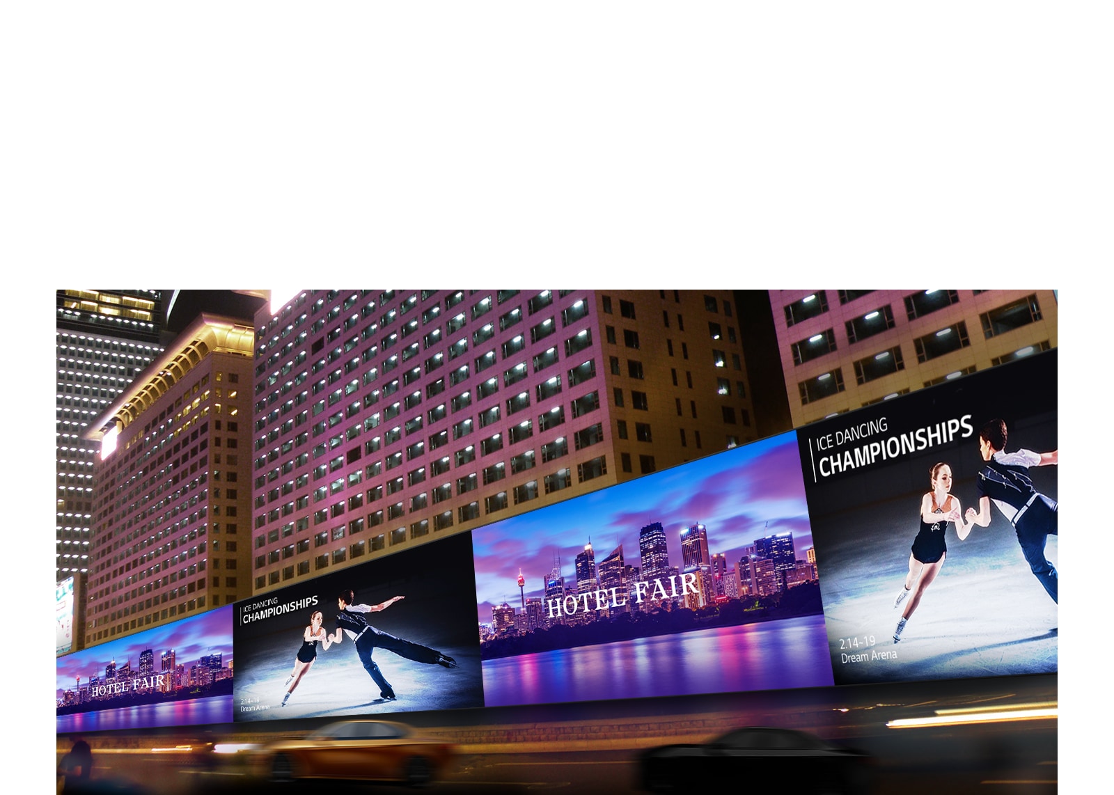 Outdoor LED Signage Products Information Display Business LG