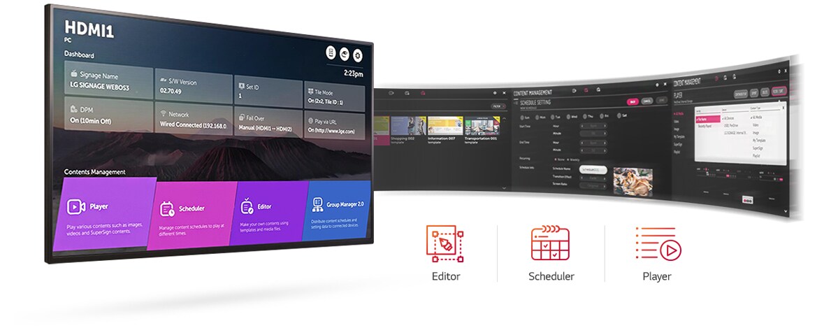 WebOS Software Information Display Business LG Global