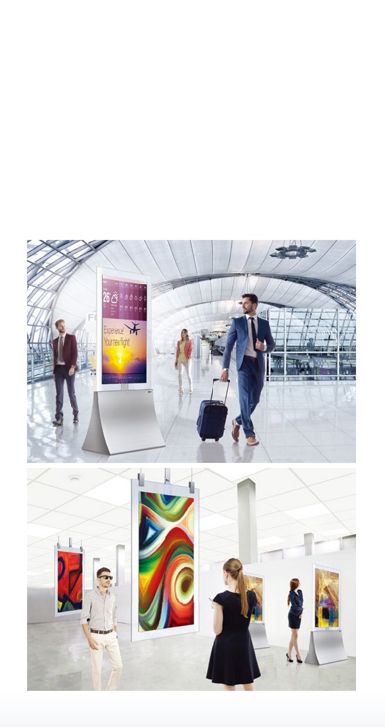 Two Displays for Multiple Use2