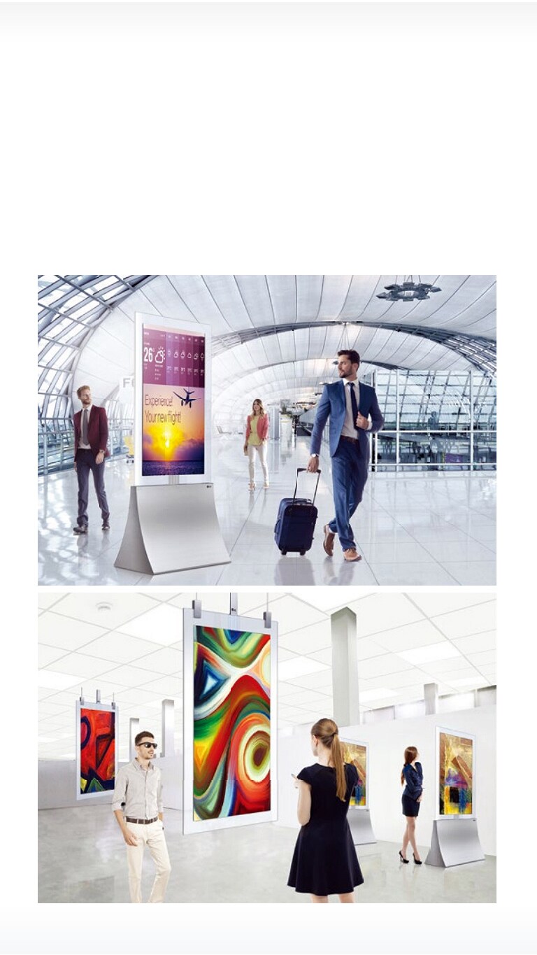 Two Displays for Multiple Use2