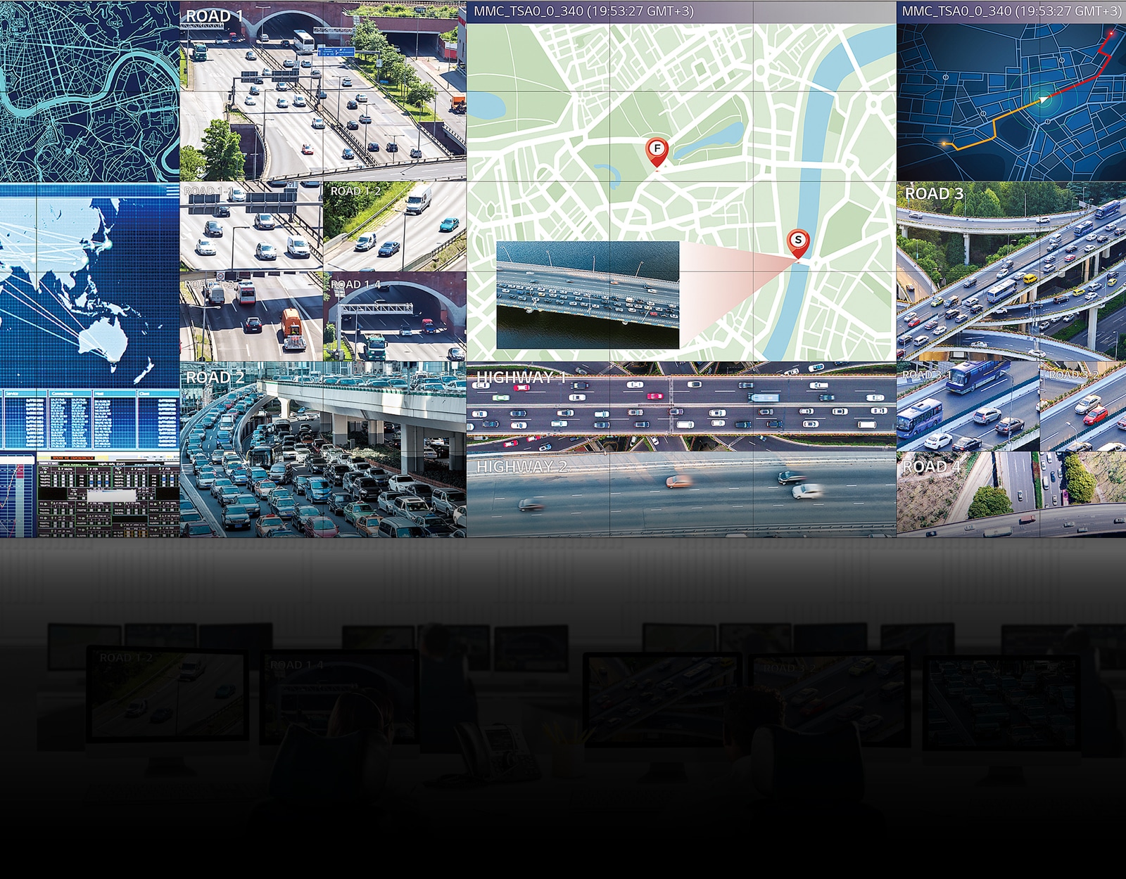 55SVH7PF-01-0.44mm Even Bezel Video Wall with External Power Supply-Video Wall-Digital Signage-ID_1566541032450