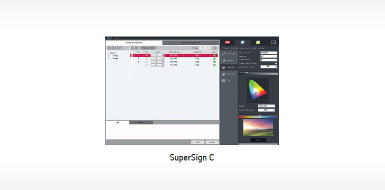Free SuperSign C for Advanced Color Adjustment2