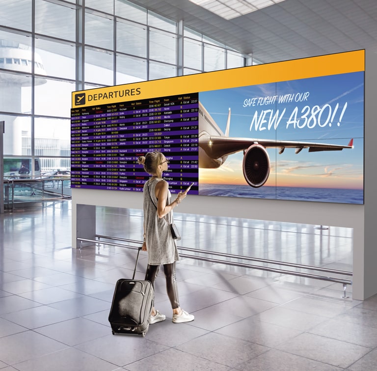 ID-Digital Signage-Video Wall-49VL7F-01-Incredible Immersion with Ultra-Narrow Bezel_1558586352861