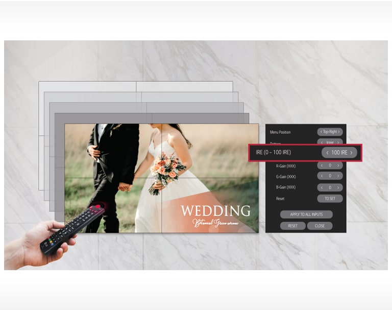 ID-Digital Signage-Video Wall-49VL7F-07-Simple White Balance Adjustment_1558318538377