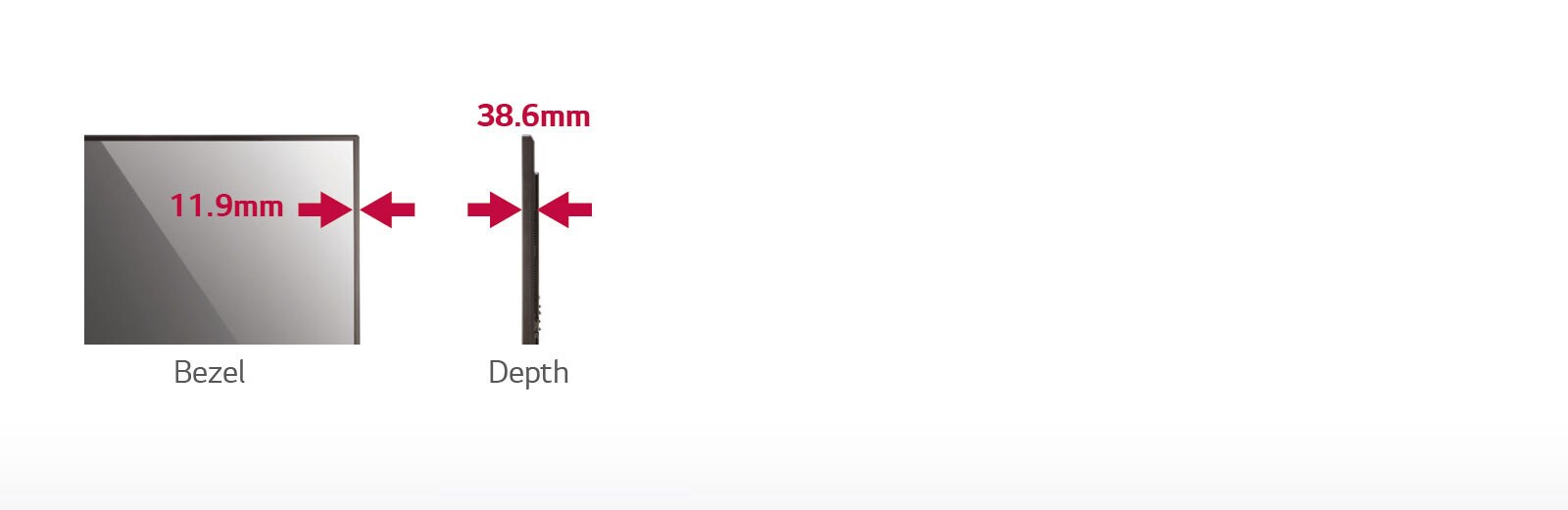 Slimmer Bezel & Depth1
