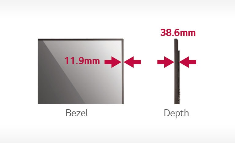 Slimmer Bezel & Depth2