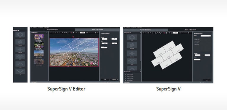 SuperSign V for Dynamic Layout2