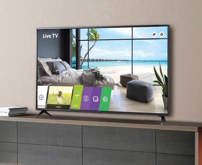 A Standard Smart Hotel TV with Pro:Centric Smart2