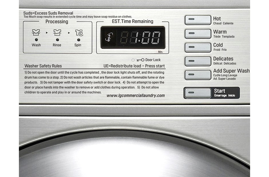 Commercial Laundry Weight Chart