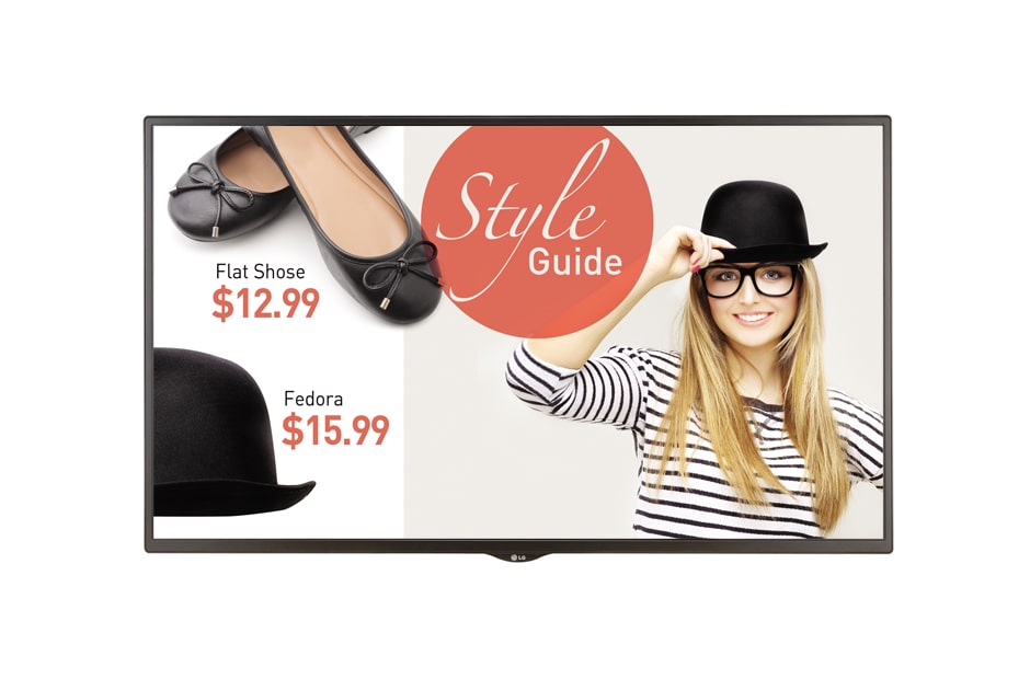 LG 55'' 450 nits  FHD  Standard Signage, 55SL5B-B