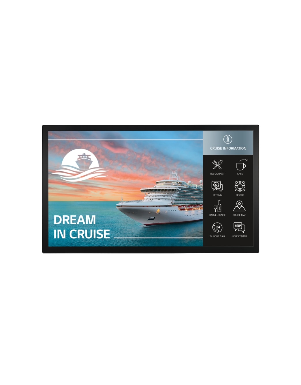 LG Builtin Touch Display LG GLOBAL