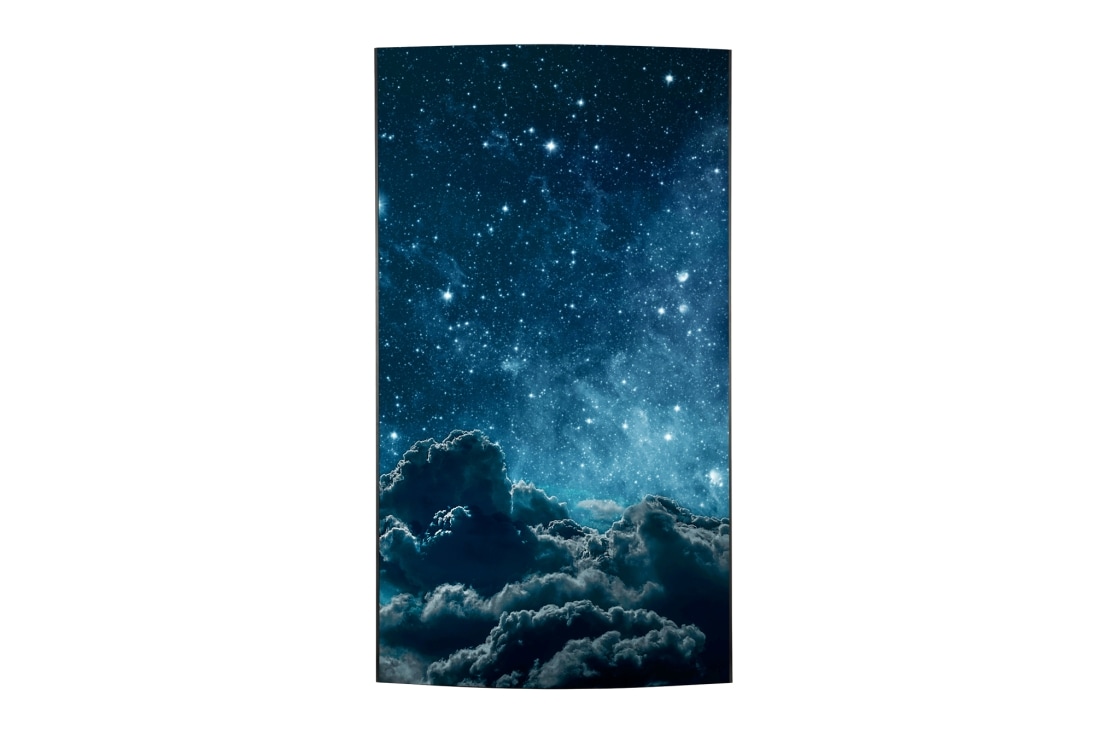 LG Curvable OLED Signage, 55EF5F-P