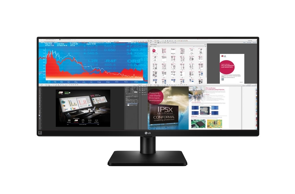 LG 34'' UltraWide™ Full HD IPS Monitor, 34UB67-B