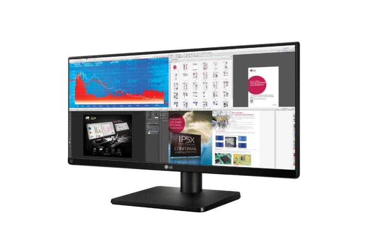 LG 34'' UltraWide™ Full HD IPS Monitor, 34UB67-B, thumbnail 2