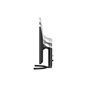 LG 8MP Diagnostic Monitor, side view of the monitor moving downwards for height adjustment, 32HL512D, thumbnail 9