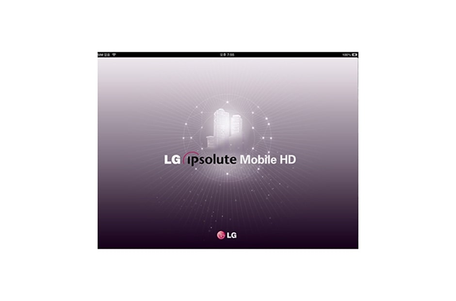 LG Ipsolute Mobile App  for iPad, LVM310i