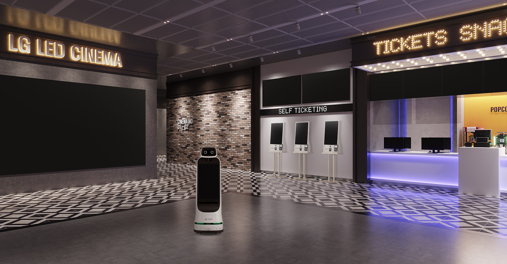 Explore how LG provides integrated solutions for box offices.