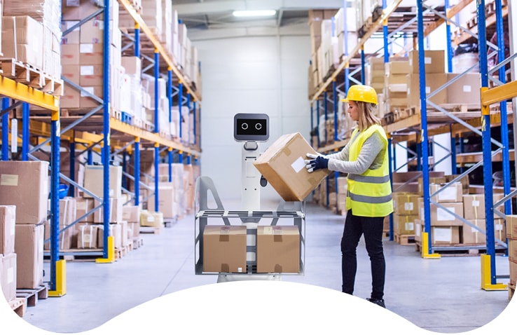 LG CLOi CarryBot is a crucial addition to your smart factory. Its design is optimized for easier and efficient operation. 