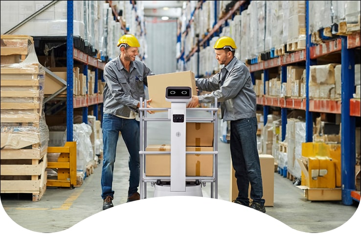 LG CLOi CarryBot is a crucial addition to your smart factory. Its design is optimized for easier and efficient operation. 