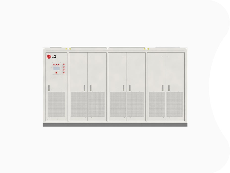 Store the electric energy generated from solar power system with LG’s commercial ESS.