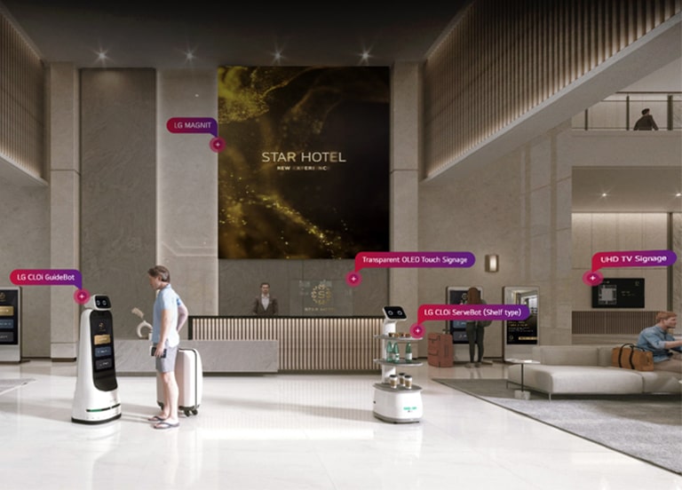 Explore more showroom at<br>LG Digital Connect2