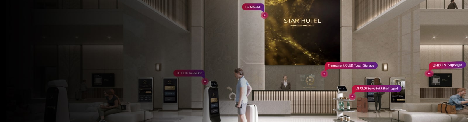 Explore more showroom at<br>LG Digital Connect1