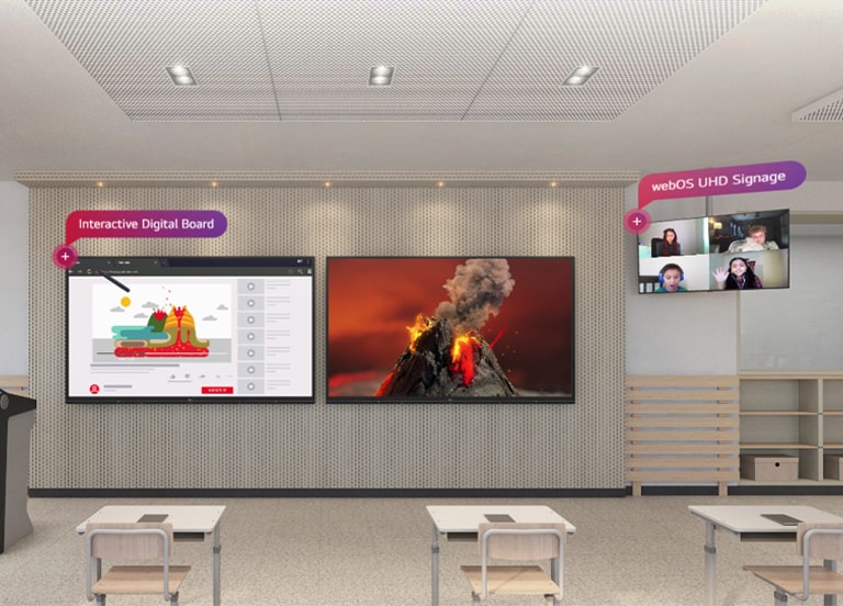 Explore more showroom at<br>LG Digital Connect2