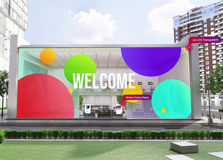 Explore more showroom at<br>LG Digital Connect2