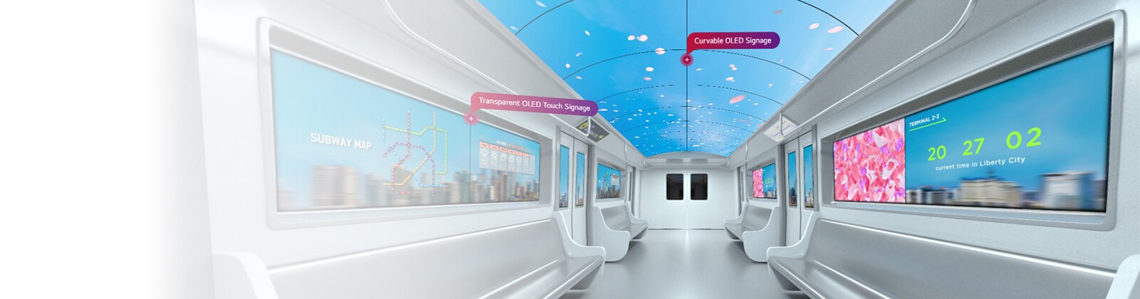 Explore more showroom at<br>LG Digital Connect1