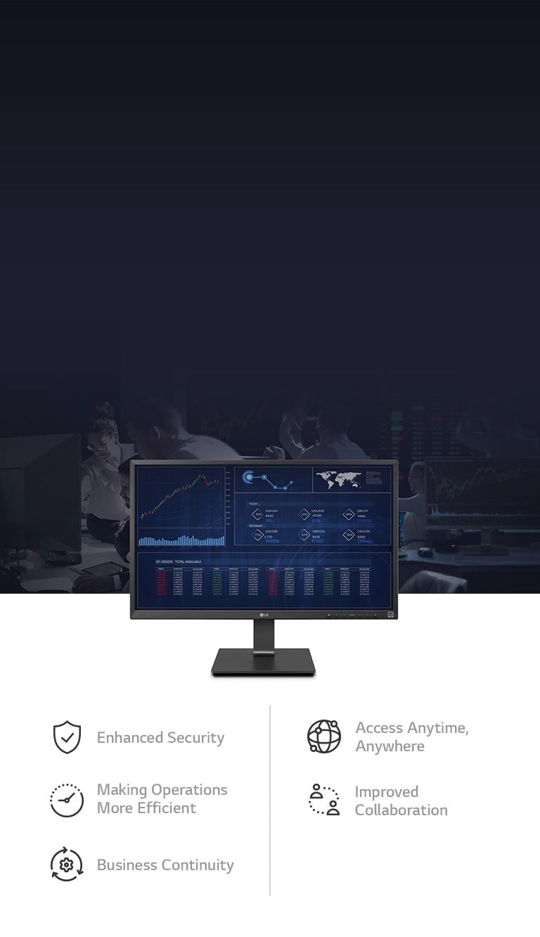 With Cloud computing, you can expect  Enhanced Security, Access Anytime, Anywhere, Making Operations More Efficient, Improved Collaboration, Business Continuity and Cost Savings.